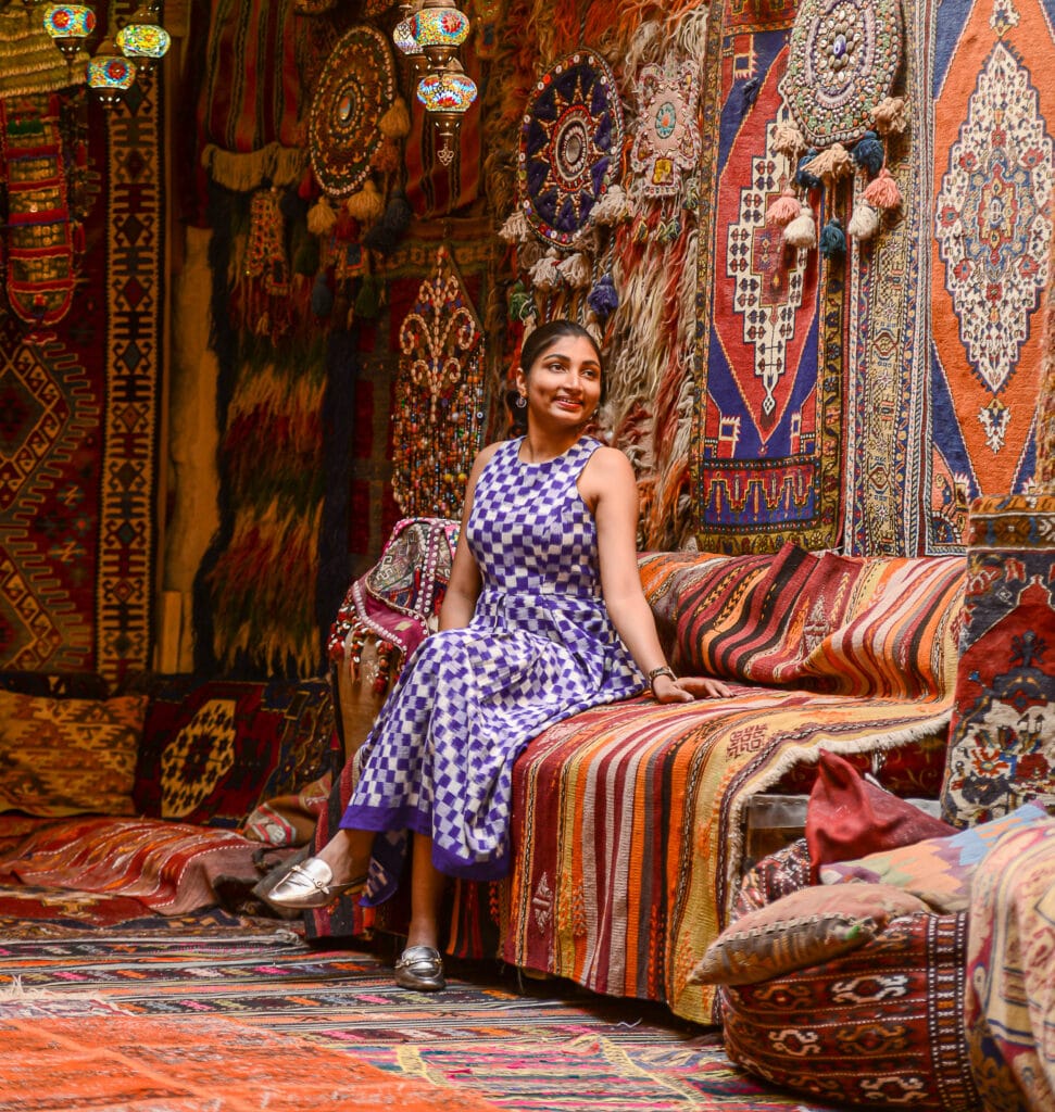 carpet gallery photo session cappadocia
